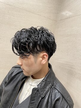 プラウド(PROUD) ビジネスマンパーマスタイル/田町/理容室/七三