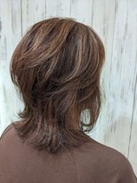 アース 三田南ウッディタウン店(HAIR&MAKE EARTH)&nbsp;30代40代50代脱白髪染めグレイヘア白髪ぼかしハイライト　7/9