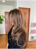 ◆顔まわりレイヤー×ハイライト