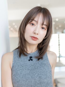 エースハバナ 渋谷(1 HAVANA) 大人かわいい／20代30代／レイヤーカット／サイドバング