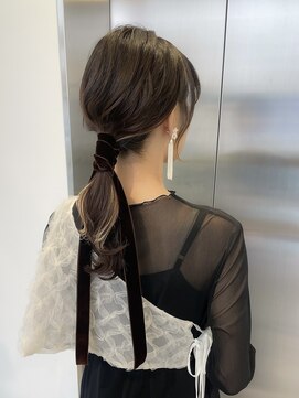 ソピ バイ インビテーション(sopi by invitation) リボンアレンジ 結婚式アレンジ 大人アレンジ☆