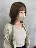 ナチュラルミディアムレイヤーウルフ