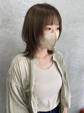 ジル(JiLL.) ナチュラルミディアムレイヤーウルフ