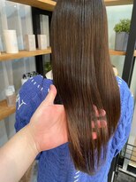 ジーナ 船橋(Zina)&nbsp;髪質改善＊ロングレイヤーグレーベージュ＊美髪【Zina船橋】