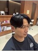 毛流れセンターパート