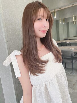 ロンドクロエ 横浜(Lond Chloe) ミニウルフレイヤーカット顔周りカット前髪カット韓国ボブ