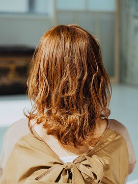 アジュール 倉敷店(Azule) Azule/ウルフスタイル／オレンジブラウン