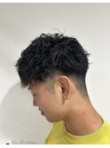 ニュアンスパーマ/ベリーショート/韓国マッシュ/松戸駅/men's