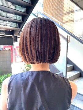 スーリール 野芥店(Sourire) 艶ボブ