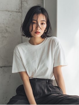 フィット 千葉(fit) ミディアムヘア/暗めカラー