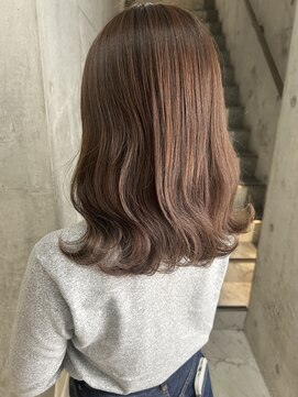 ルノン(LUNON) 暗めカラーグランマッシュデザインカラーフェイスフレーミング