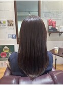 柔らかマロンブラウンカラー