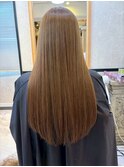 【酸性ストレート×髪質改善バイカルテトリートメント】