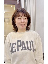 クオート(quoit)&nbsp;大人マッシュウルフ × オーガニックカラー