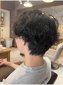 5月　メンズのツイストスパイラルパーマ