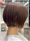 似合わせカットショートカットショートボブ大人ショート40代