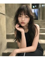 ヒール 銀座(heel)&nbsp;小顔に見せる/顔周りマッシュレイヤーカット