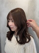 エリマ 調布(elima)&nbsp;調布ダブルカラーレイヤーボブウルフショートヘアベージュカラー