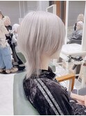 ネオウルフカット/アッシュグレージュ
