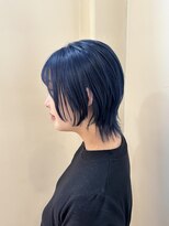 フラット(flat)&nbsp;10代20代ブルーブラックカラー