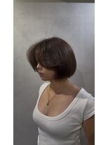 トクヤマサロンニューヨーク(TOKUYAMA SALON NEW YORK) 海外ボブ×艶カラー