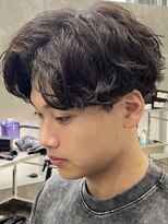 サンズ 梅田 中崎町(SUNS)&nbsp;アイロンセット風ゆるめシャドウパーマ