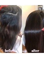 テッコ(tecco.)&nbsp;髪質改善縮毛矯正+カラーリング