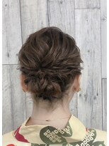 ヘアセット専門店 ナゴミ 渋谷店(nagomi)&nbsp;浴衣スタイル/ヘアメイク/ヘアセット/浴衣/編み込み