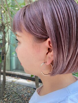 デコラ DECOR ホワイトラベンダー×ミニボブ