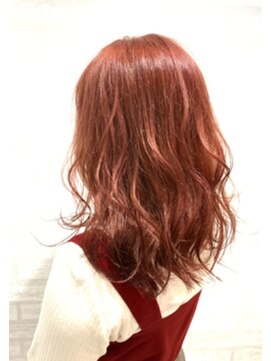 ジーナ 渋谷駅前(Zina) 【Zina　渋谷】前髪あり★ストロベリーピンク★