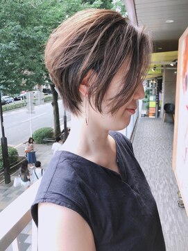 モリオフロムロンドン 原宿本店(morio from London) 【morio 原宿】前下がりショートボブ☆