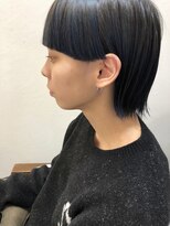 ディコ(Dico) ワイドバング×ネイビーグラデ