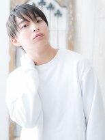 メンズヘア ビーセカンド 草加店(MENS HAIR B-2)&nbsp;透けバングがポイント！スパイキーウルフM