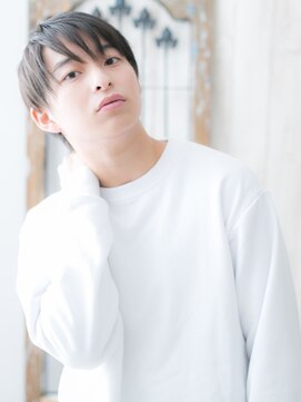 メンズヘア ビーセカンド 草加店(MENS HAIR B-2) 透けバングがポイント！スパイキーウルフM