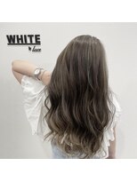 アンダーバーホワイト 西宮店(_WHITE) 大人女子　グレージュ　ハイライト
