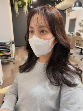 オリジンアド(ORIGIN+) 大人かわいいくびれミディアム☆lavender brown