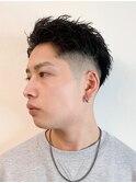 フェードウェーブツイストショート