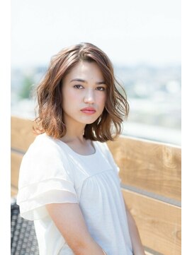 ヘアーパーク マンボ(HAIR PARK MAMBO) ココアブラウン レイヤーミディアム【hair park MAMBO 豊田】