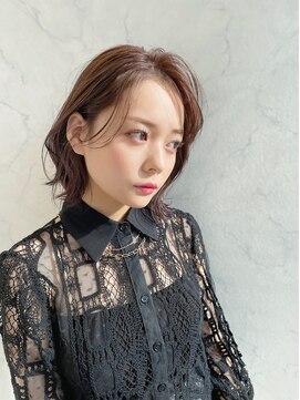 アッシュ 川崎店(Ash) ミディアムヘア／メルティーカラー