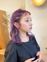 コハク(COHAKU)&nbsp;ちょっぴり個性的にバイオレットカラー