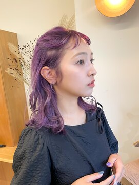 コハク(COHAKU) ちょっぴり個性的にバイオレットカラー