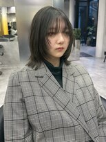 シティ(CITY) フェイスレイヤー 姫カット レイヤーカット 韓国ヘア 姫レイヤー