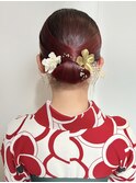 袴ヘア/タイトヘア/ヘアアレンジ