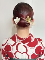 袴ヘア/タイトヘア/ヘアアレンジ