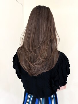 リル バイ ジルブラン(Lil by JIL BLAN) 前髪　こなれミディ　イメチェン　ウェーブパーマ　韓国マッシュ