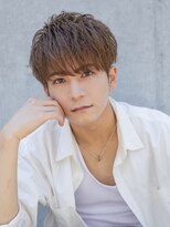 【小久保style】ベリーショートニュアンスパーマグレーベージュ