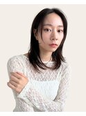銀座駅/ブリーチなしダブルカラー/酸性ストレート/韓国/韓国ヘア