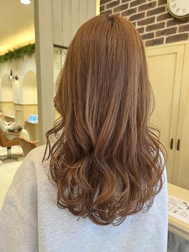 ボルデヘアー 亀有(Borde HAIR) コッパーオレンジ【Anna】ボルデ亀有美容室