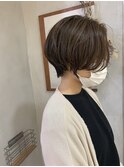 大人ショートボブ