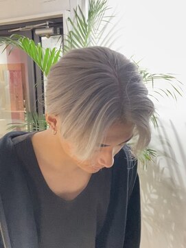 ヘアースタジオ ゼン(hair studio Zen) メンズハイトーン シルバー【Kensho】